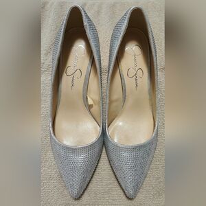 Women's Jessica Simpson Wayva Rhinestone Stiletto Pumps, 8